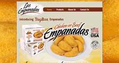 Desktop Screenshot of lasempanadas.com